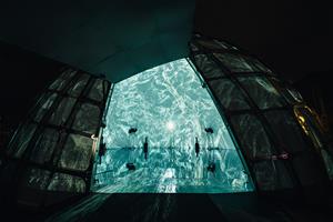 2_高美館與C-LAB合作「FUTURE VISION LAB」@台灣燈會，高解析影音空間「DOME」打造360度沉浸式體驗。（攝影：林軒朗）
