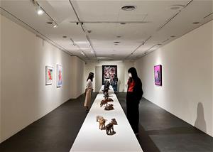 高美館市民畫廊《雄．蓋．麗．駭—高雄雕塑協會聯展》明(12)日登場，以多元創作媒材呈現雕塑藝術的全新面貌。2