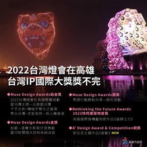 2022台灣燈會在高雄大獎獎獎不完