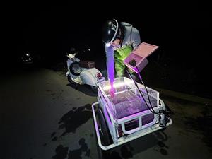 本館Kspace入選展覽《我的移動蛤仔寮：南方部署試作》展出林祐聖的南方港口記憶。（藝術家提供）