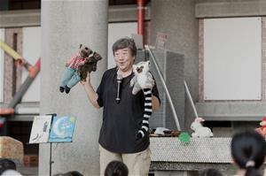 高雄兒美館每年一度的胖叔叔說中秋故事廣受大小朋友歡迎