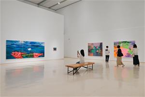 《園區──2025張新丕個展》展間一隅。
