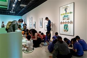 高雄兒美館新展《生活藏寶圖》展場一景（攝影：鄭景陽）