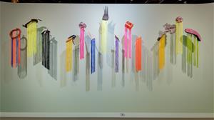 高雄兒美館新展《生活藏寶圖》展出莊惠琳作品〈聖物與聖物〉（攝影：鄭景陽）