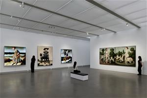 藝術家馮．沃爾夫近期聚焦於古典油畫與AI科技融合的創新實驗，並於高美館展出多幅作品。