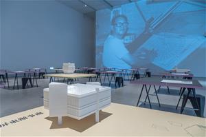 《地域主義的先行者：陳仁和百年+3建築紀念大展》以設計手稿、建築模型與模型積木，讓民眾一同探究陳仁和建築中的多元文化語彙。