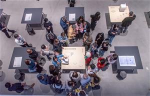 《地域主義的先行者：陳仁和百年+3建築紀念大展》展間一隅。