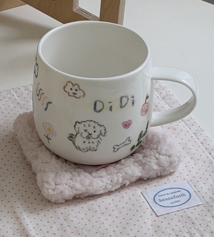 杯子上的療癒塗鴉：陶瓷蠟筆彩繪工作坊